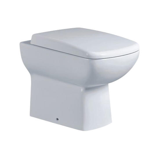 YS22240F Toilette simple en céramique, toilette à fond creux P-trap;