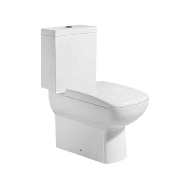 YS22305P2 Toilette en céramique 2 pièces, toilette à fond creux P-trap;