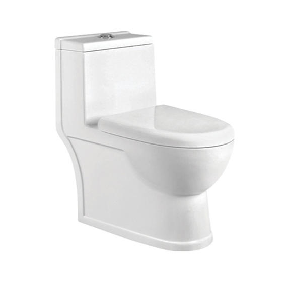 YS24216 Toilette monobloc en céramique, siphonique;