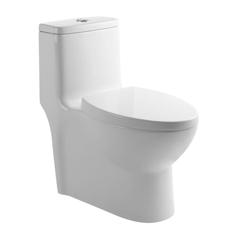 YS24219 Toilette monobloc en céramique, siphonique;