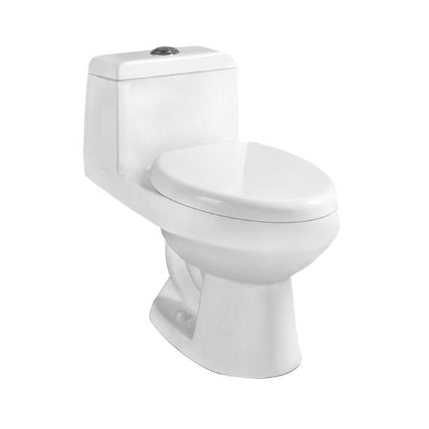 YS24259 Toilette monobloc en céramique, siphonique;