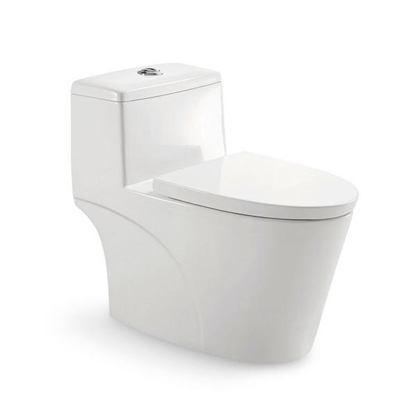YS24284 Toilette monobloc en céramique, siphonique;