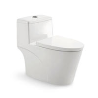 YS24284 Toilette monobloc en céramique, siphonique;