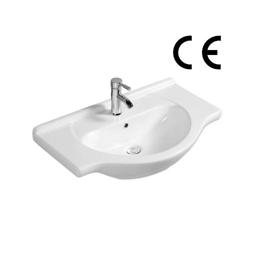 YS27201-75 Lavabo en céramique, lavabo, lavabo;