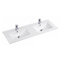 YS27286W-120D lavabo en céramique émaillée blanc mat, lavabo, lavabo;