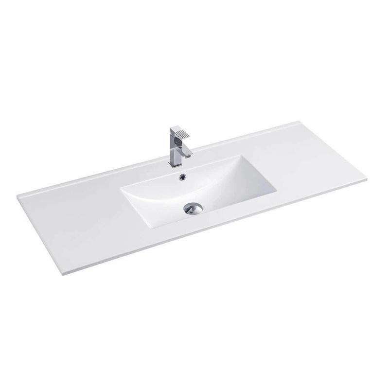 YS27286W-120 lavabo en céramique émaillée blanc mat, lavabo, lavabo;