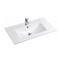 YS27286W-75 lavabo en céramique émaillée blanc mat, lavabo, lavabo;