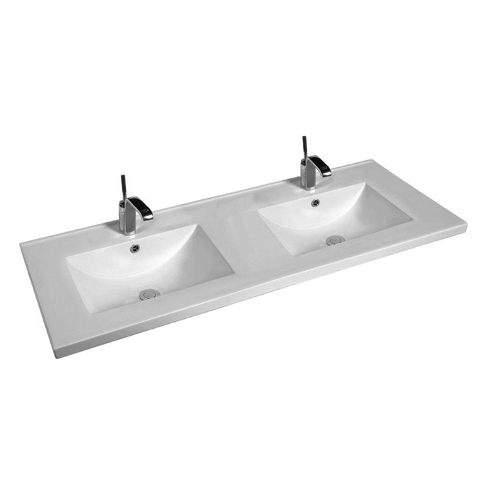 YS27298-120D	Ceramic cabinet basin, vanity basin, lavatory sink;