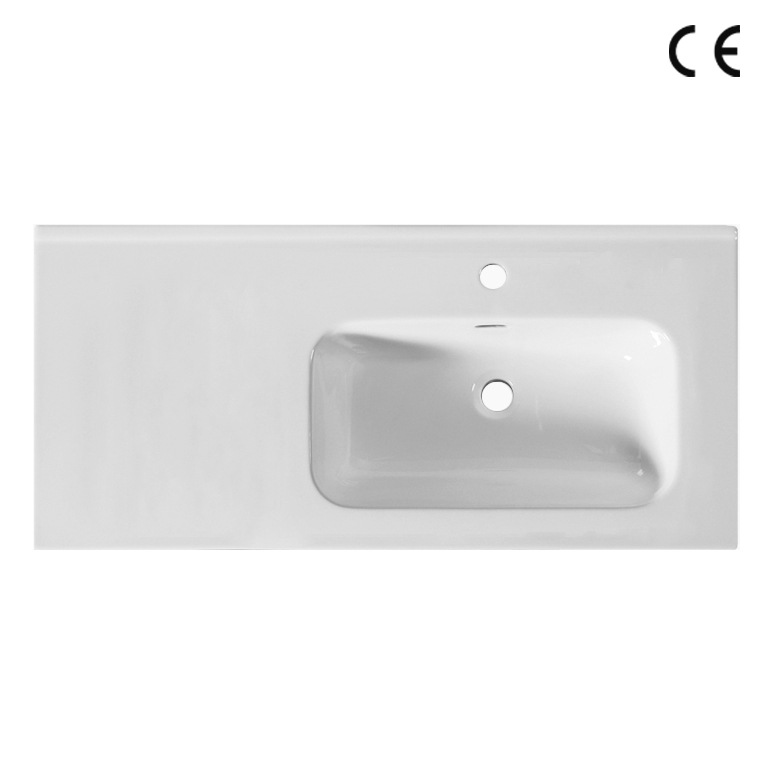 YS27310-100R	Ceramic cabinet basin, vanity basin, lavatory sink;