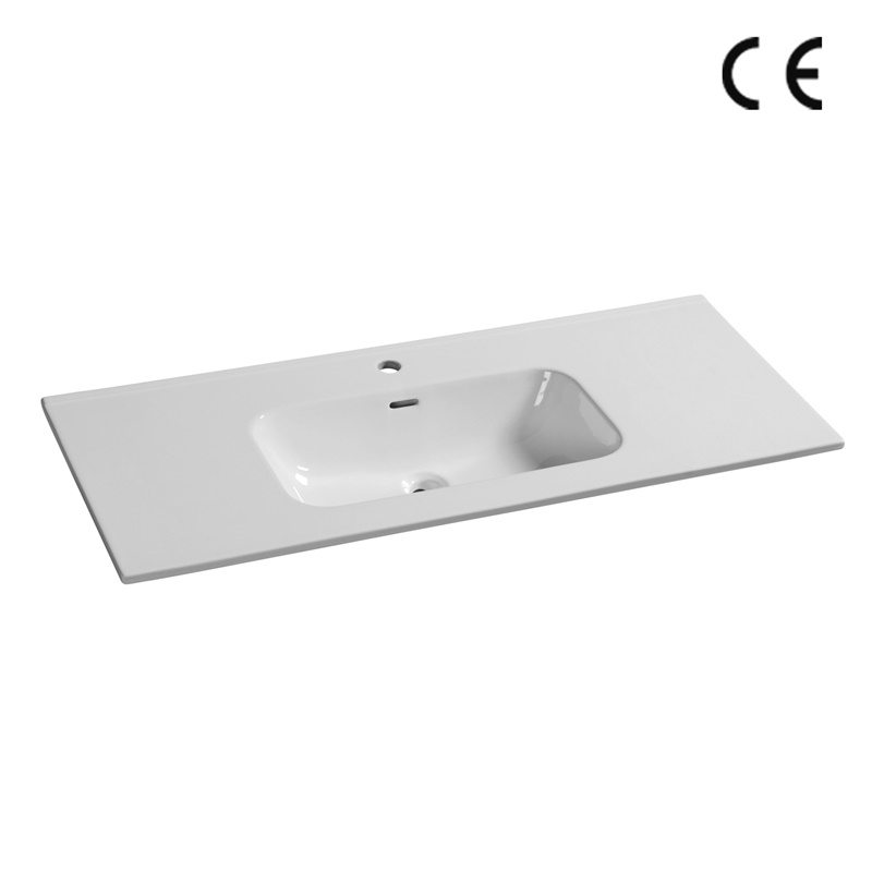 YS27310-120	Ceramic cabinet basin, vanity basin, lavatory sink;