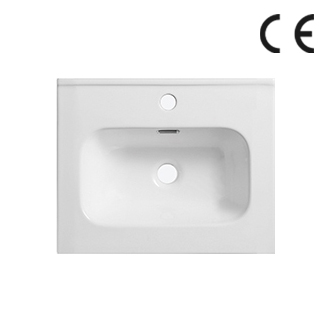 YS27313-60	Ceramic cabinet basin, vanity basin, lavatory sink;