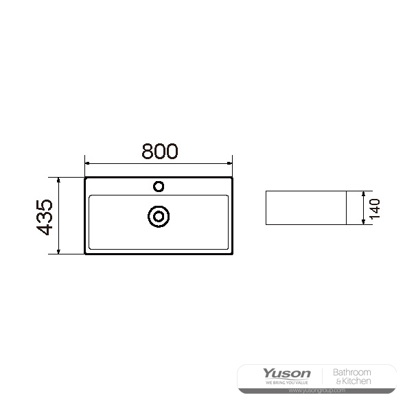 YS28341	Ceramic above counter basin, artistic basin, ceramic sink;