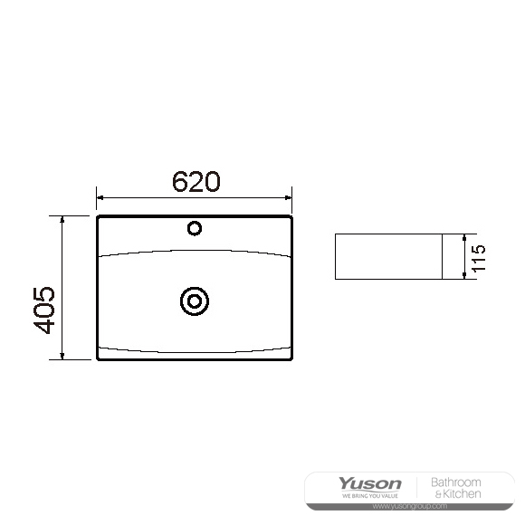 YS28353	Ceramic above counter basin, artistic basin, ceramic sink;