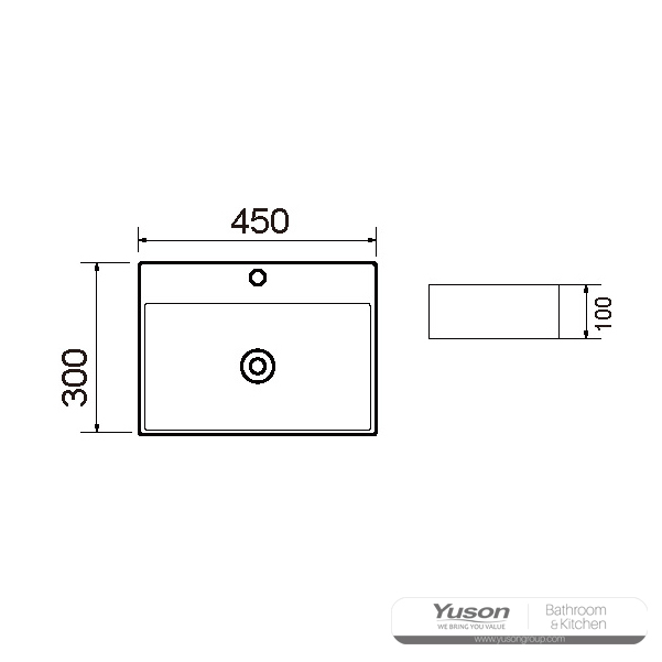 YS28366	Ceramic above counter basin, artistic basin, ceramic sink;