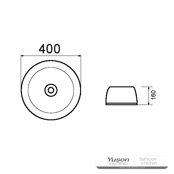 YS28370	Ceramic above counter basin, artistic basin, ceramic sink;