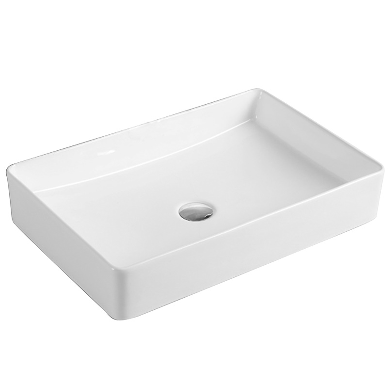 YS28442	Ceramic above counter basin, artistic basin, ceramic sink;