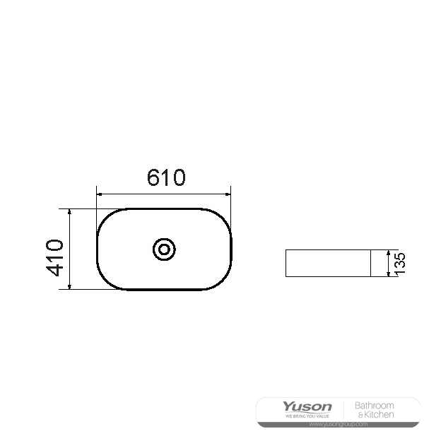 YS28453	Ceramic above counter basin, artistic basin, ceramic sink;