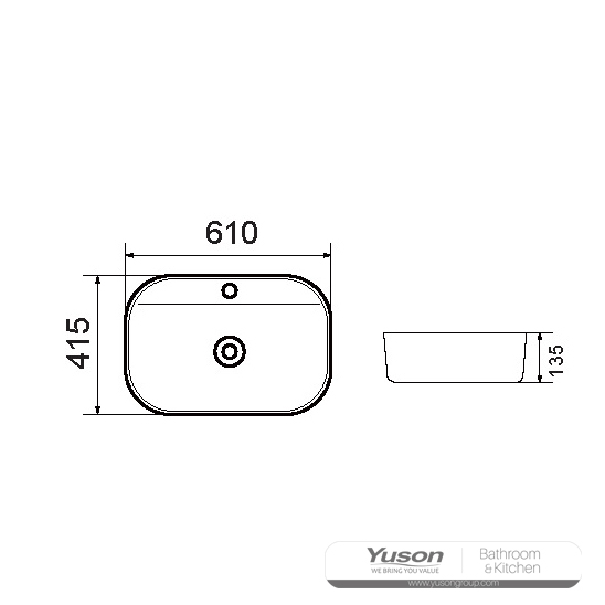 YS28458	Ceramic above counter basin, artistic basin, ceramic sink;