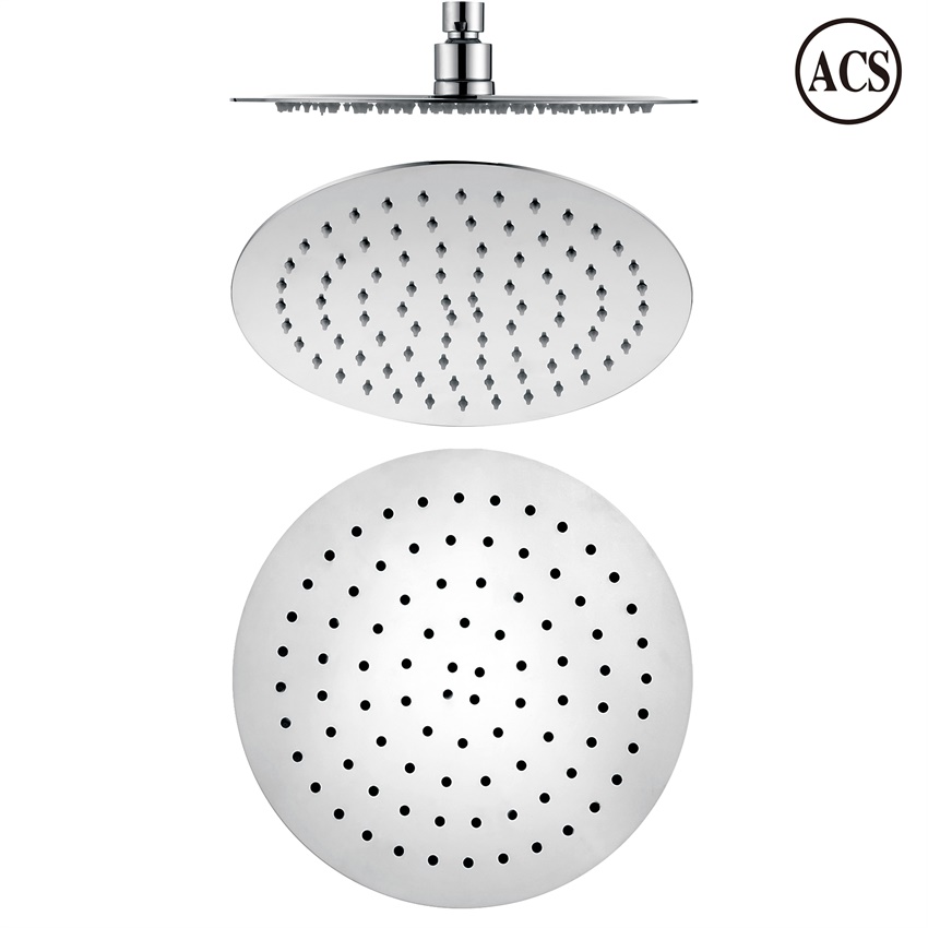 YS78601-10	SUS304 ultra-thin 2mm  shower head, rain shower head;