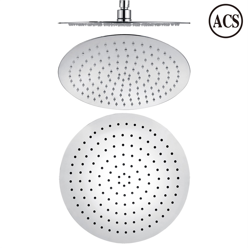 YS78601-16	SUS304 ultra-thin 2mm  shower head, rain shower head;