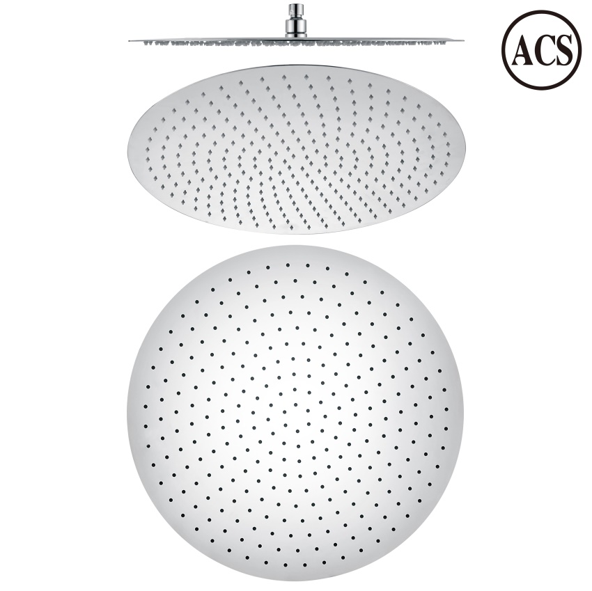 YS78601-20	SUS304 ultra-thin 2mm  shower head, rain shower head;