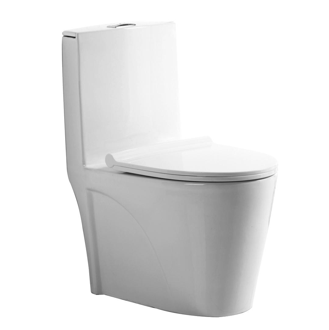 YS24211 Toilette monobloc en céramique, siphonique;