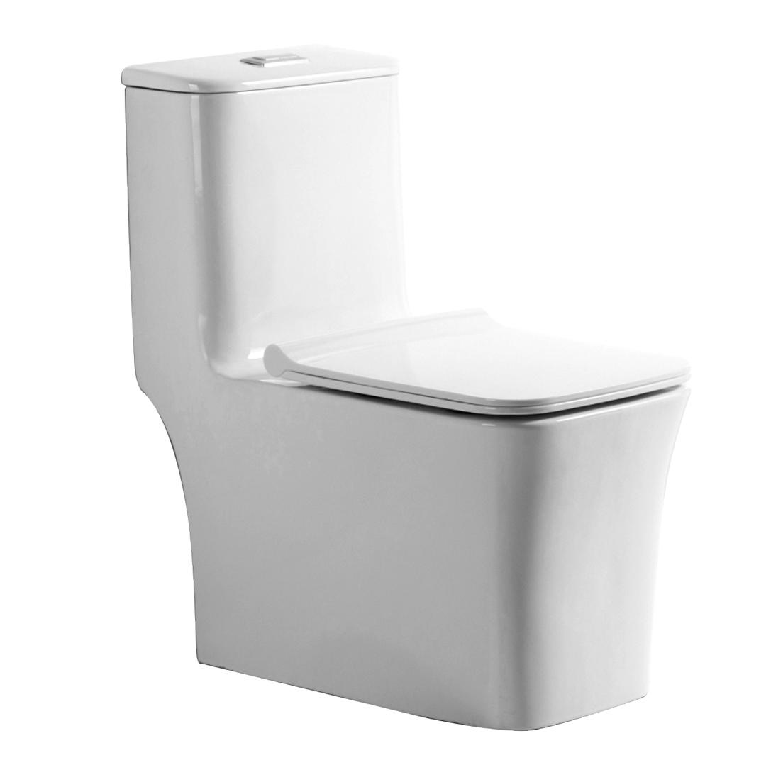 YS24213 Toilette monobloc en céramique, siphonique;
