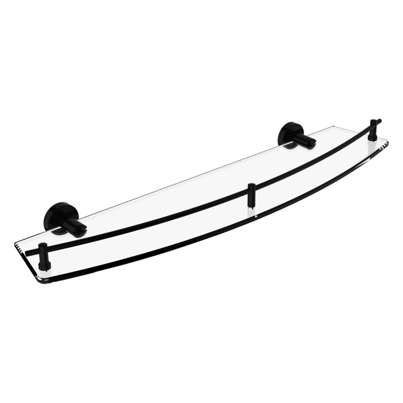 15687-MB	Bathroom accessories, towel shelves, towel shelf, glass shelf;