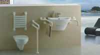 S39430W Barres d'appui pour salle de bain, barres d'appui pliables, main courante de sécurité, barres d'appui antidérapantes;