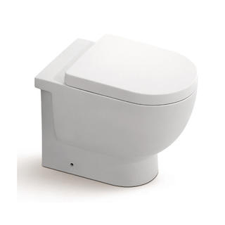 YS22214F Toilette simple en céramique, toilette à fond creux P-trap;