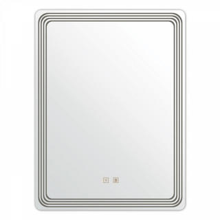 YS57103F Miroir de salle de bain, miroir LED, miroir éclairé;
