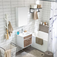 Meubles de salle de bain YS54105-M1, armoire de toilette, meuble-lavabo
