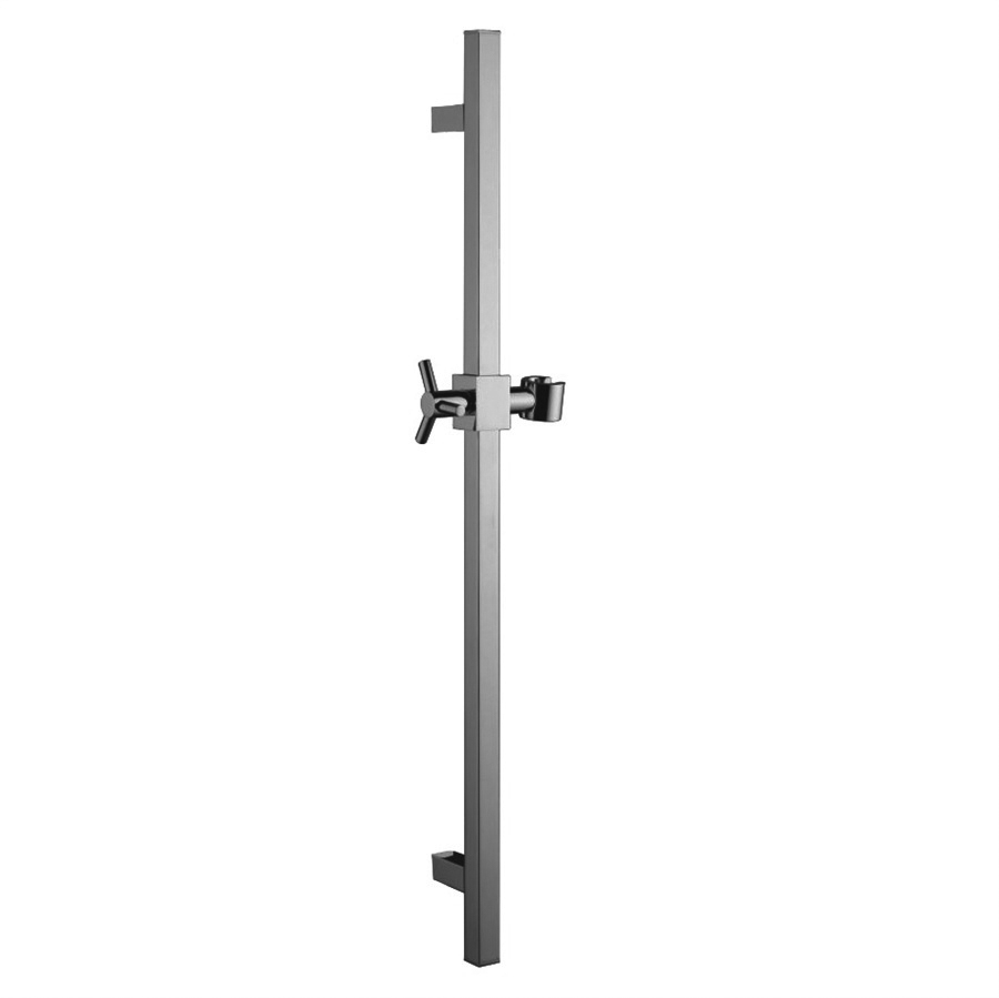 SR123	brass Square sliding bar, shower rail, shower wall rail;