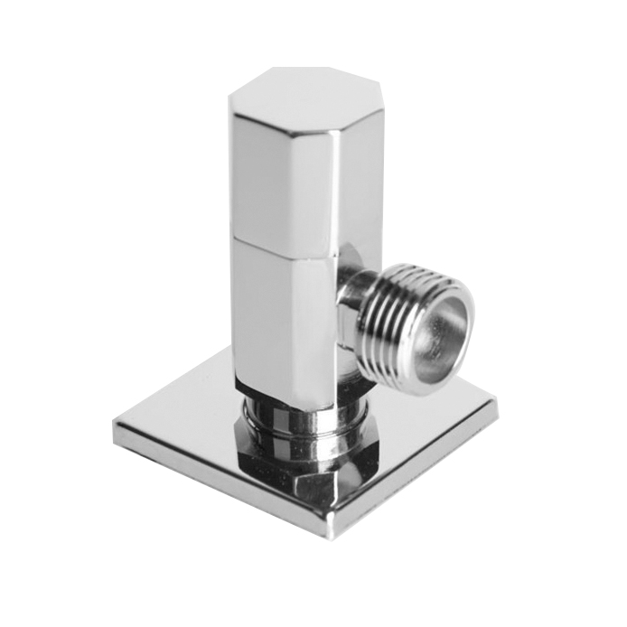 YS473	Brass Angle Valve, Shut Off Water Angle Stop Valve, for Faucet and Toilet, Wall Mounted;