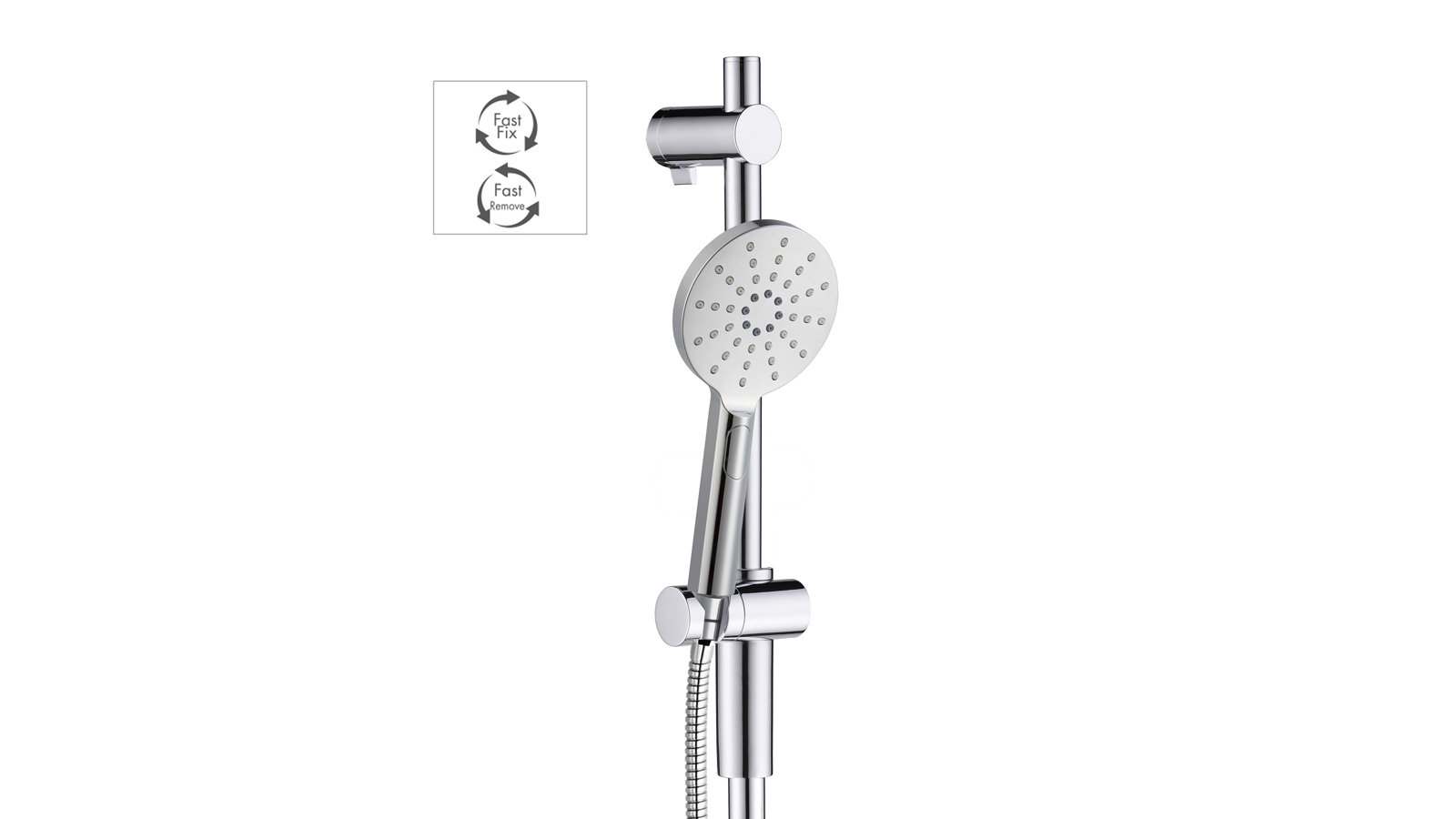 YS33229 Nouvel ensemble de douche coulissante Fast Fix/OFF_Installation