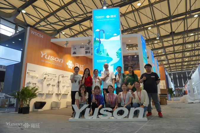 YUSON au SHANGHAI KBC 2023 : excellence pionnière en matière d'équipements de salle de bains