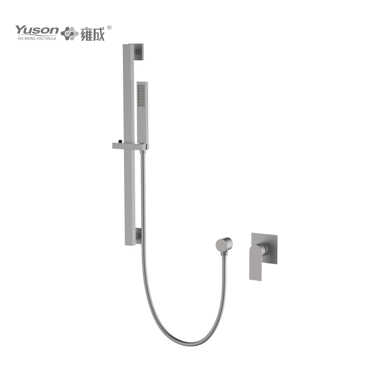 3163-21K1 SS 316L Mitigeur de douche mural avec kit de douche coulissant