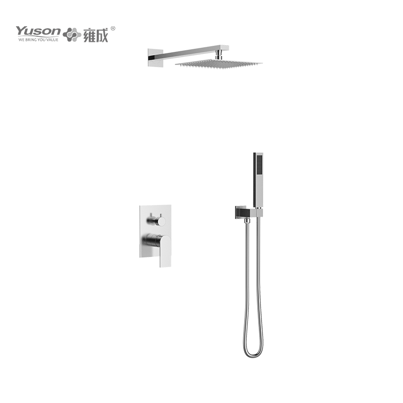 3163-22K1 SS 316L Mitigeur de douche mural avec kit de douche coulissant