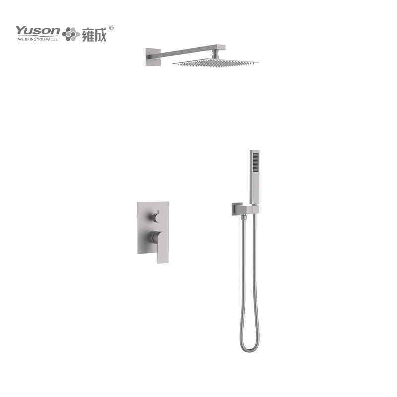 3163-22K1 SS 316L Mitigeur de douche mural avec kit de douche coulissant