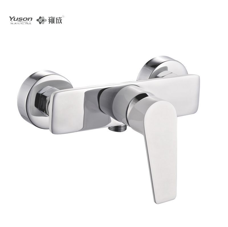 3296-20	brass faucet single lever hot/cold water wall-mounted shower mixer