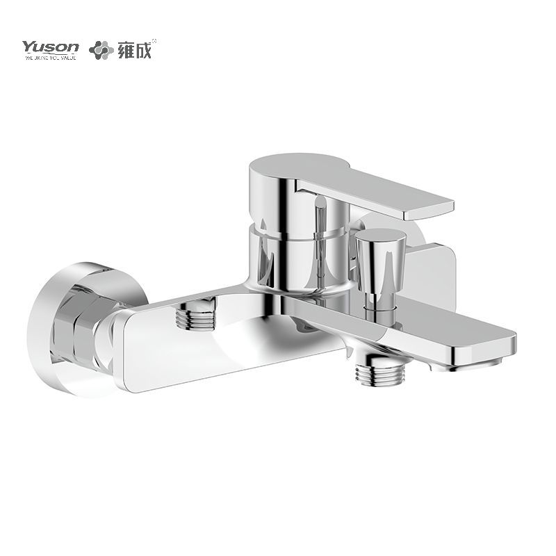 3378-10 Robinet en laiton mitigeur mural pour bain et douche d'eau chaude et froide