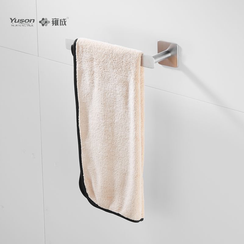 12510 Accessoires de salle de bain élégants, Anneau porte-serviettes, Porte-serviettes, Porte-serviettes en zinc/laiton/SUS, mural (Série 12500)