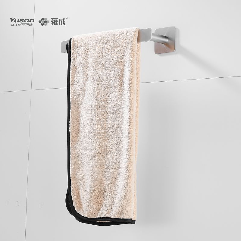 12510 Accessoires de salle de bain élégants, Anneau porte-serviettes, Porte-serviettes, Porte-serviettes en zinc/laiton/SUS, mural (Série 12500)