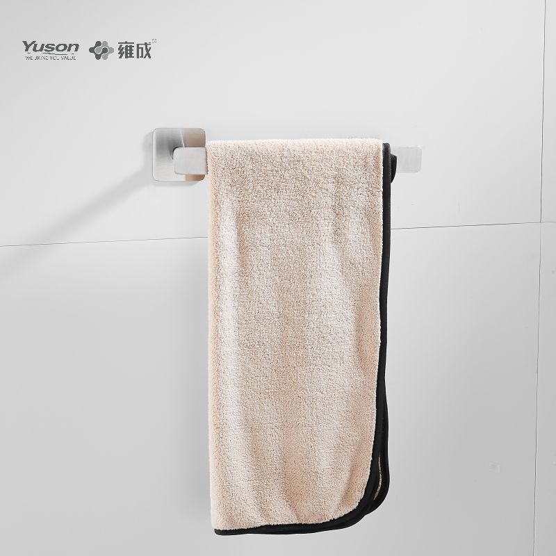 12510 Accessoires de salle de bain élégants, Anneau porte-serviettes, Porte-serviettes, Porte-serviettes en zinc/laiton/SUS, mural (Série 12500)