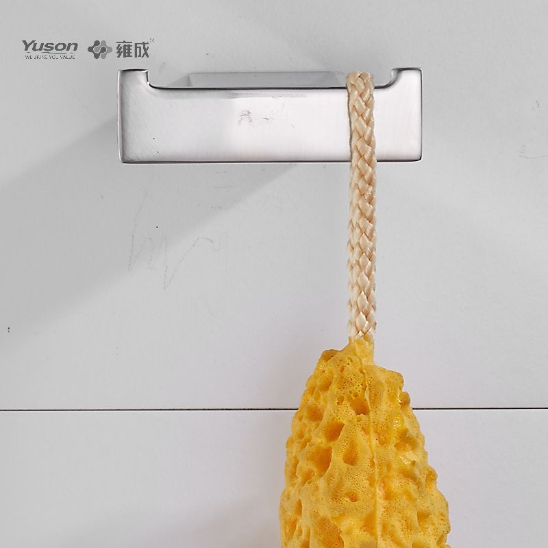 15088 Accessoires de salle de bain élégants, crochet pour peignoir, crochet pour peignoir Zinc/laiton/SUS, mural (série 15000)