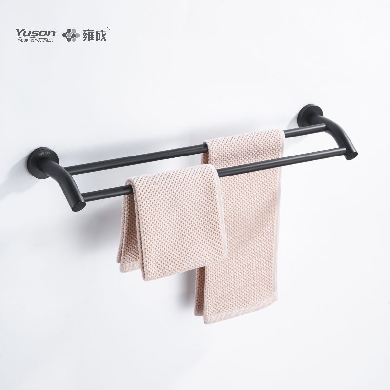 23724D2 Accessoires de salle de bain élégants, barres à serviettes à 2 pôles, 24