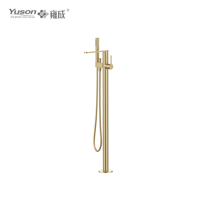 3160-14 SS 316L Robinet mitigeur de bain et de douche à levier unique monté au sol
