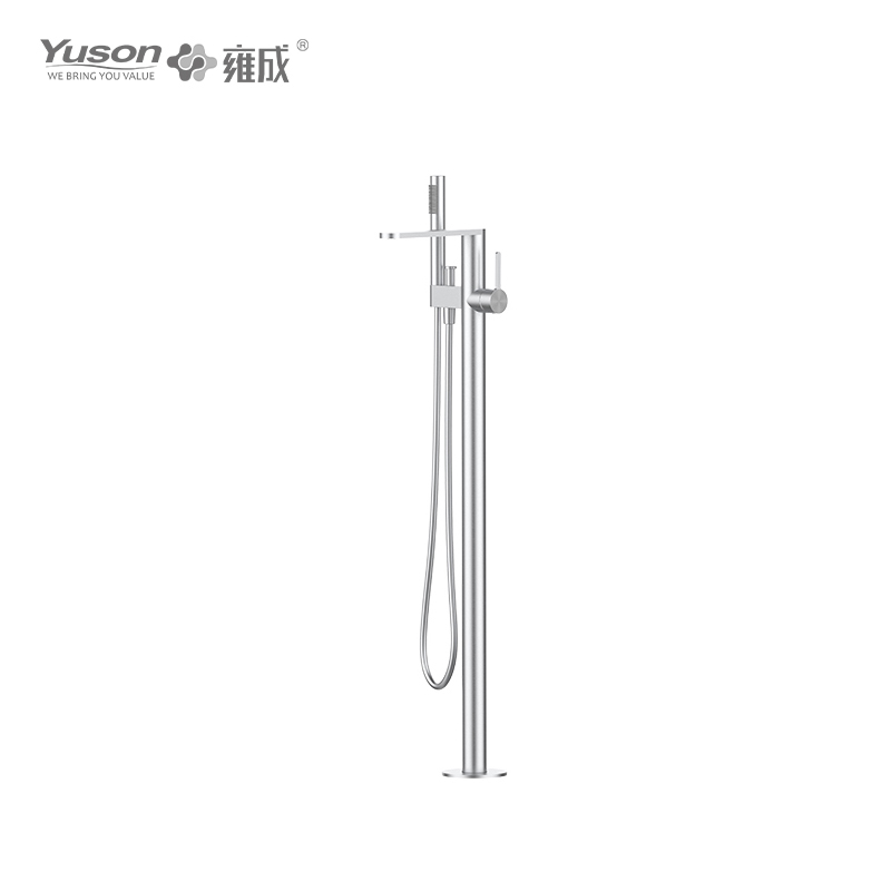 3160-14 SS 316L Robinet mitigeur de bain et de douche à levier unique monté au sol