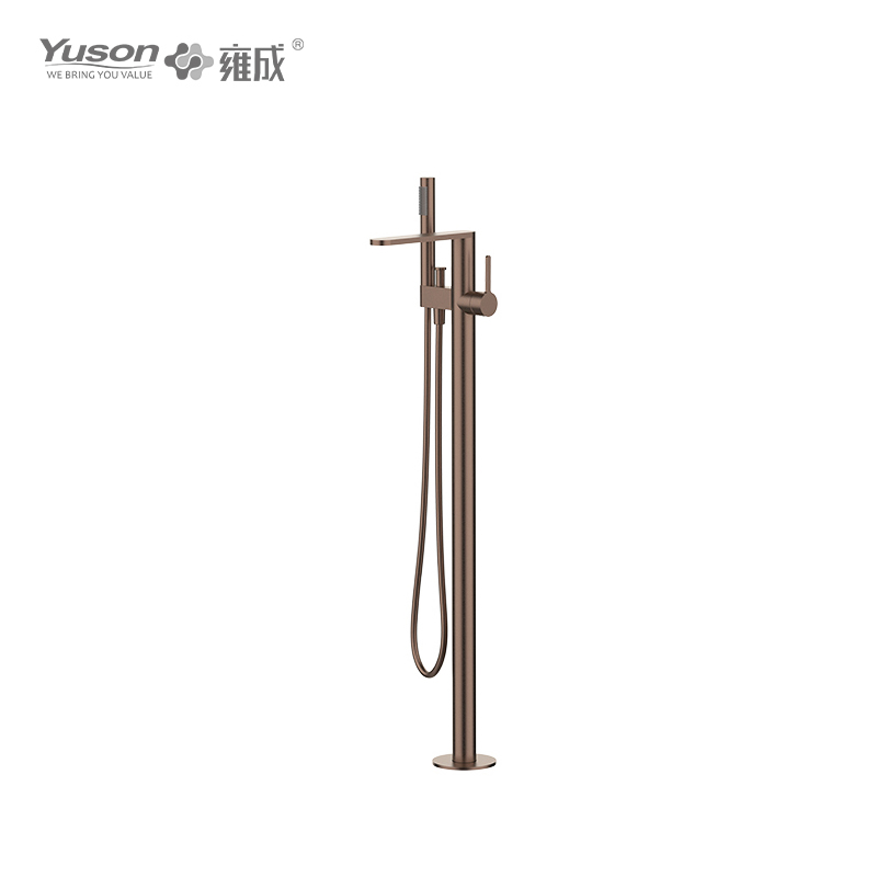 3160-14 SS 316L Robinet mitigeur de bain et de douche à levier unique monté au sol