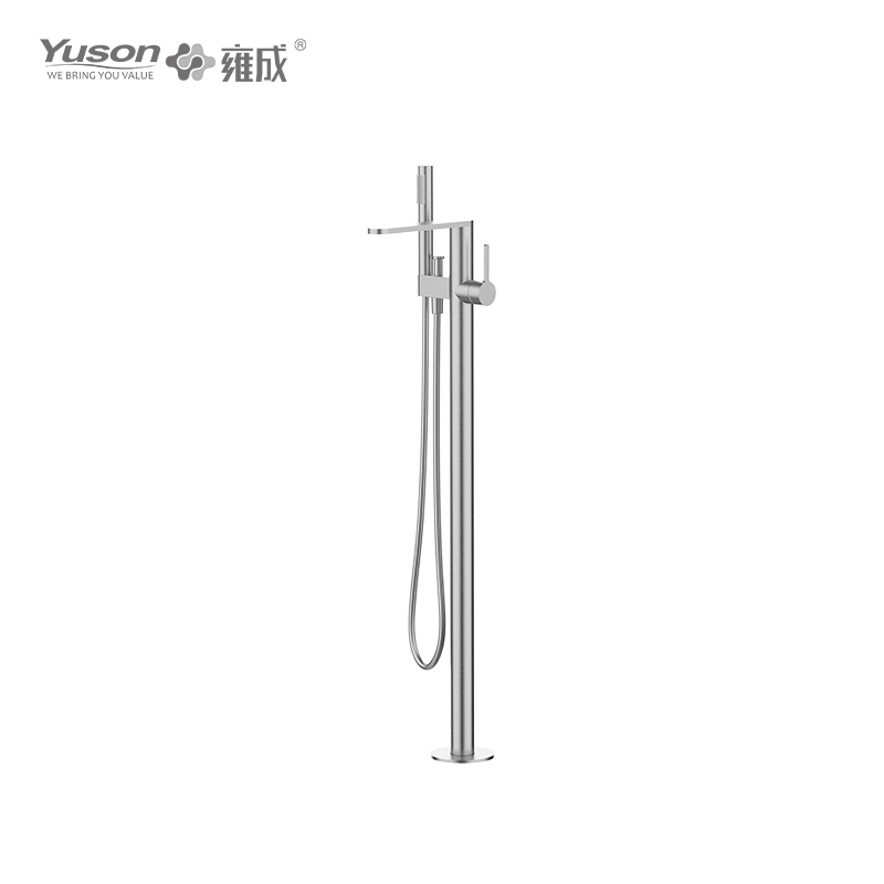 3160-14 SS 316L Robinet mitigeur de bain et de douche à levier unique monté au sol